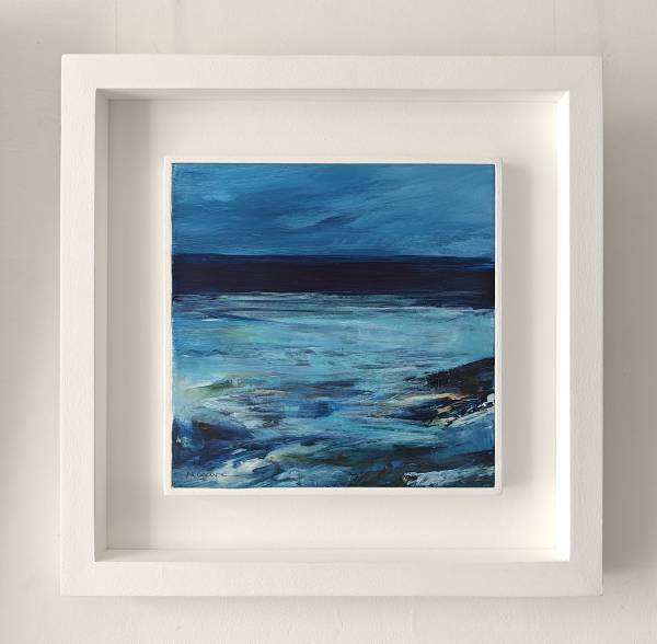 - Oil on Board, Painting by Maggie Cochran, measuring 20 x 20 cm (H x W) framed at 34 x 34 cm £295